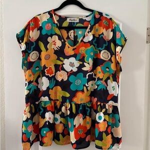 NWOT - Haptics Peplum Blouse